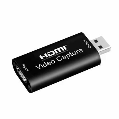 4K USB 2.0 HDMI Video Capture Card Dongle for live Conference recording education Compatible with youtube/facebook/twitch/stream